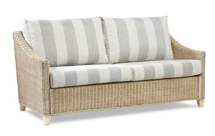 Desser Dijon Cane Rattan 3 Seater Sofa