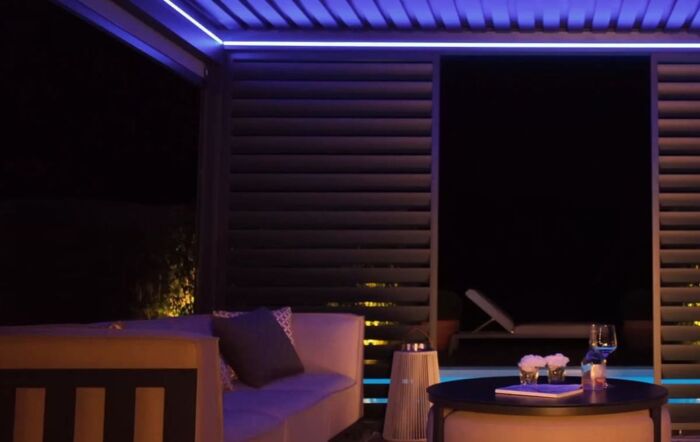 Maze Eden Pergola Aluminium 4 x 4m - Frame Only Maze Eden Pergola Aluminium 4 x 4m - Frame Only