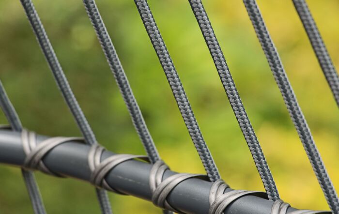 Single Rope Folding Hanging Egg Chair - Grey Single Rope Folding Hanging Egg Chair - Grey