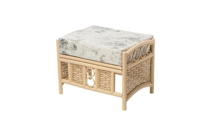 Desser Vale Cane Rattan Footstool