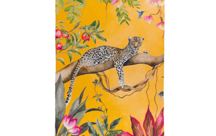 Furn. Leopard 120cmx170cm Outdoor Rug - Ochre