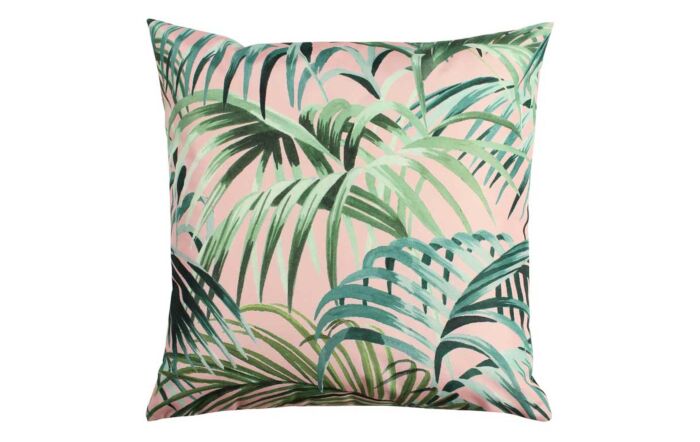 Furn. Jungle Outdoor Cushion - Blush/Forest Furn. Jungle Outdoor Cushion - Blush/Forest