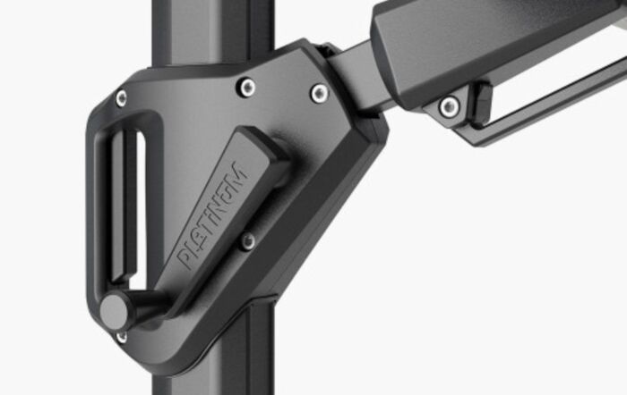 Pacific Lifestyle Challenger T2 3mt Square Havana Taupe Free Arm Parasol