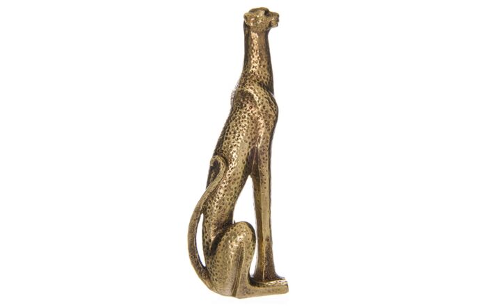 Hill Interiors Gold Leopard Standing Ornament Hill Interiors Gold Leopard Standing Ornament