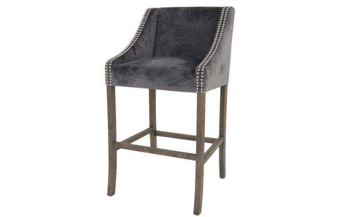 Hill Interiors Knightbridge Ring Back Bar Stool Hill Interiors Knightbridge Ring Back Bar Stool