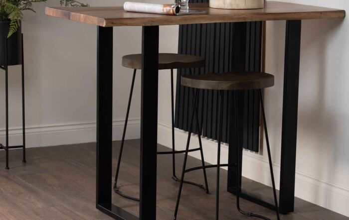 Hill Interiors Live Edge Collection Bar Table