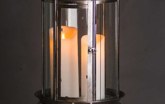Luxe Collection 3 x 8 Cream Flickering Flame LED Wax Candle Luxe Collection 3 x 8 Cream Flickering Flame LED Wax Candle