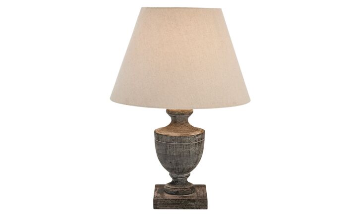 Hill Interiors Incia Urn Wooden Table Lamp Hill Interiors Incia Urn Wooden Table Lamp