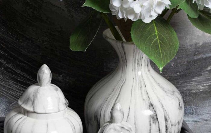 Marble Ellipse Vase Marble Ellipse Vase