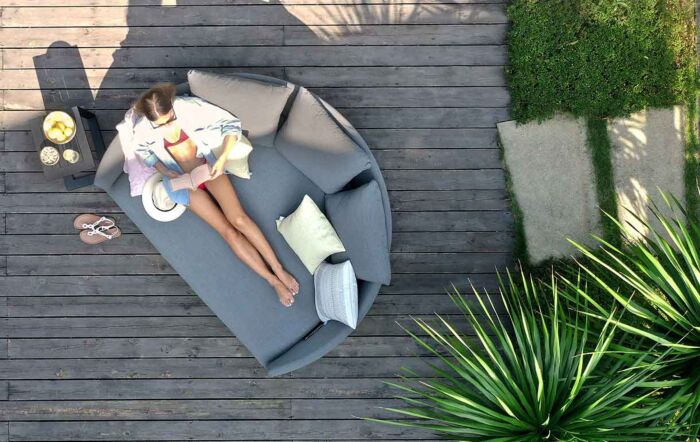 Maze Ark Day Bed - Flanelle