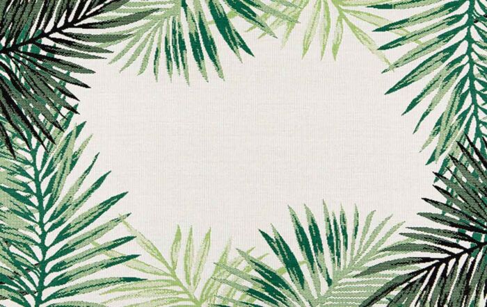Maze Botany Palm Leaf Indoor/Outdoor Rug 160cmx230cm Maze Botany Palm Leaf Indoor/Outdoor Rug 160cmx230cm