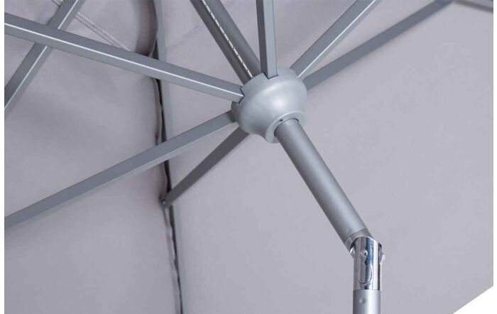 Maze Rectangular Parasol 3m x 2m - Grey Maze Rectangular Parasol 3m x 2m - Grey