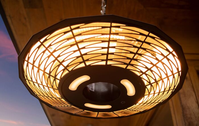  Maze Helio Hanging Electric Patio Heater - 2000W