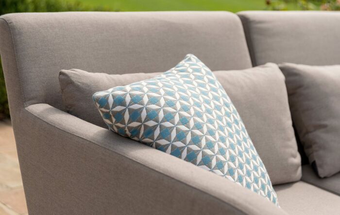 Maze Unity Outdoor Fabric Double Sun Lounger - Taupe Maze Unity Outdoor Fabric Double Sun Lounger - Taupe