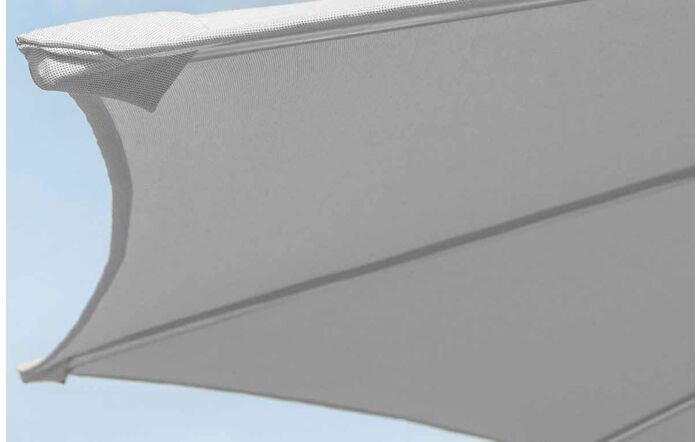 Maze 3m Round Parasol - Grey Maze 3m Round Parasol - Grey