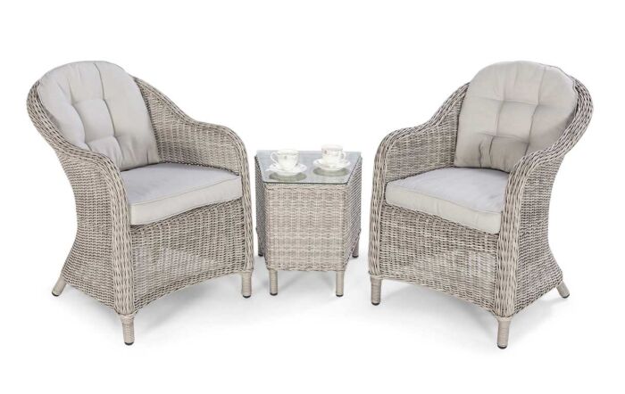 Maze Oxford Bistro Set - Grey Maze Oxford Bistro Set - Grey