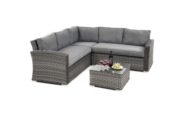 Maze Victoria Small Garden Corner Sofa Set Maze Victoria Small Garden Corner Sofa Set