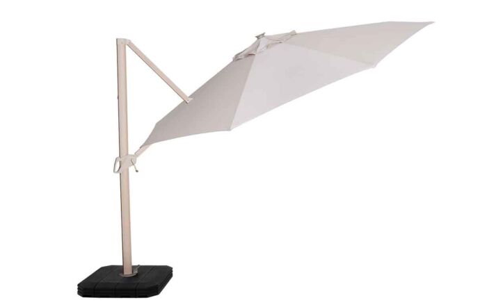 Maze Zeus 3.5m Round Cantilever Parasol with LED lights Maze Zeus 3.5m Round Cantilever Parasol with LED lights