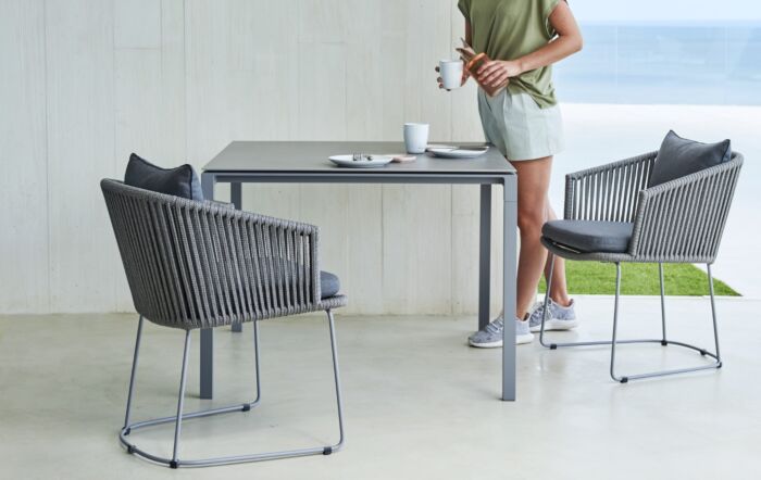 Small Santander Corner sofa with optional extra teak Gabor table Small Santander Corner sofa with optional extra teak Gabor table