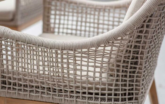 Bramblecrest Oslo Three Seat Sofa Set with Adjustable Table - Truffle Bramblecrest Oslo Three Seat Sofa Set with Adjustable Table - Truffle