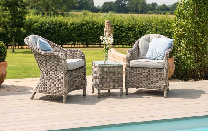 Maze Oxford Bistro Set - Grey Maze Oxford Bistro Set - Grey