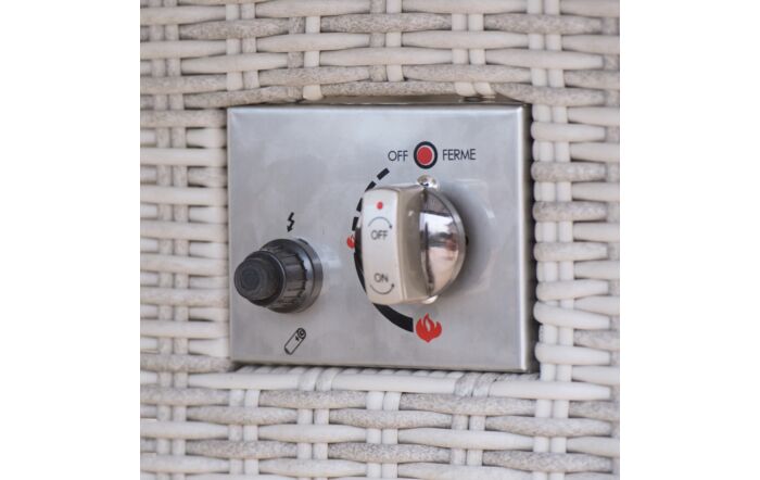 Maze Oxford 6 Seat Oval Fire Pit Dining Set Maze Oxford 6 Seat Oval Fire Pit Dining Set