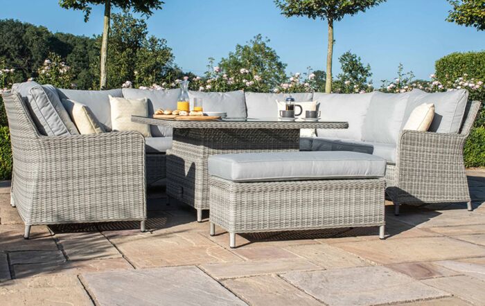 Maze Oxford Royal U Shaped Sofa Set with Rising Table Maze Oxford Royal U Shaped Sofa Set with Rising Table