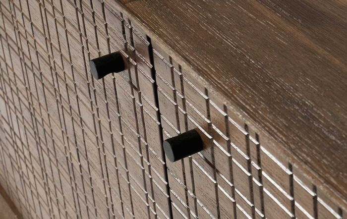 Pacific Lifestyle Arte Acacia Wood 3 Door Sideboard