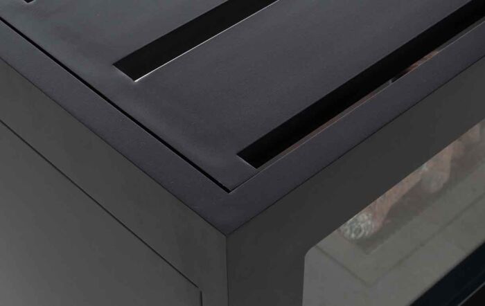 Pacific Lifestyle Cosivista 120 Black Fire Pit