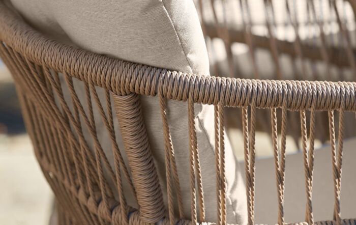 Pacific Lifestyle Martic Four Seat Garden Dining Set - Sand