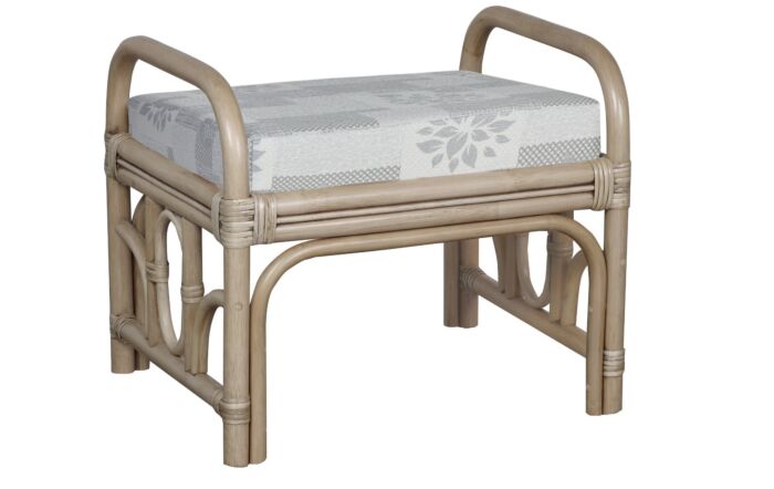 Cane Industries Padova Rattan Footstool