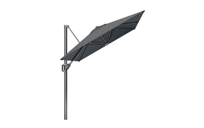 Pacific Lifestyle Voyager T1 3m x 2m Oblong Anthracite Parasol with 90kg Granite Base & FREE Cover Pacific Lifestyle Voyager T1 3m x 2m Oblong Anthracite Parasol with 90kg Granite Base & FREE Cover