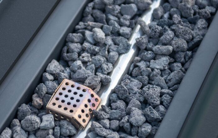 Maze Pulse 3 Seat Sofa Set With Firepit Table - Oatmeal Maze Pulse 3 Seat Sofa Set With Firepit Table - Oatmeal