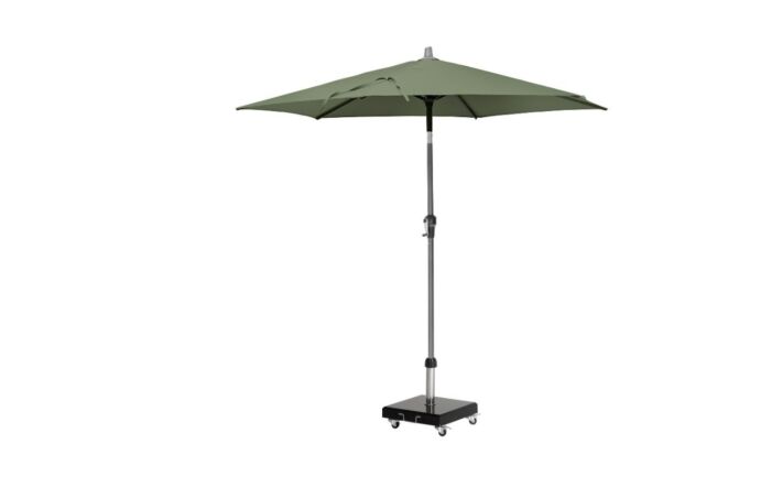 Pacific Lifestyle Riva 2.5mt Olive Parasol With 40kg Wheeled Base