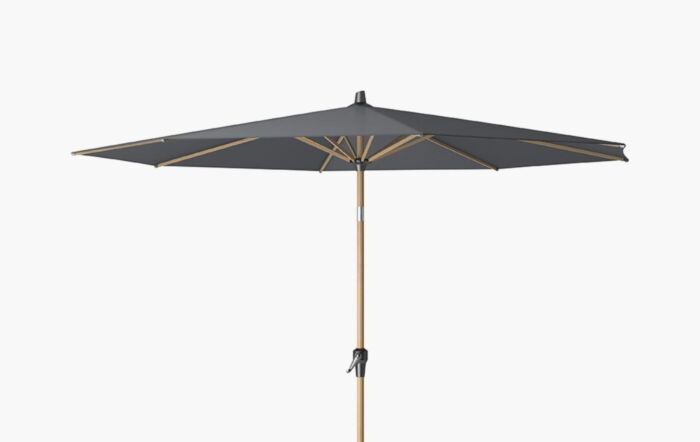 Pacific Lifestyle Riva 3m Teak Anthracite Table Parasol