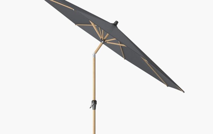 Pacific Lifestyle Riva 3m Teak Anthracite Table Parasol