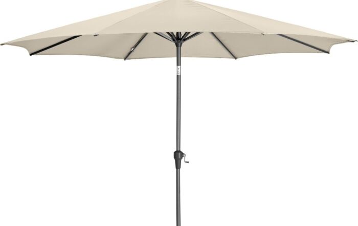 Pacific Lifestyle Riva 3.5m Champagne Parasol & 40kg Wheeled Base