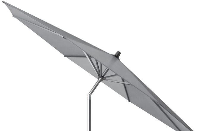 Pacific Lifestyle Riva Premium 3m Round Manhattan Parasol & 40kg Wheeled Base