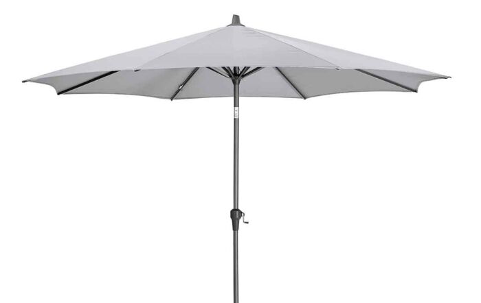 Pacific Lifestyle Riva Platinum Parasol - Light Grey 3 Metre Pacific Lifestyle Riva Platinum Parasol - Light Grey 3 Metre