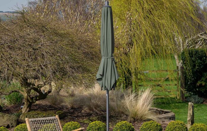 Pacific Lifestyle Riva 3m Olive Green Parasol Pacific Lifestyle Riva 3m Olive Green Parasol