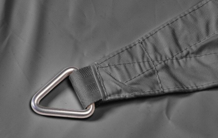 Pacific Lifestyle 3.6m Square Shade Sail Grey