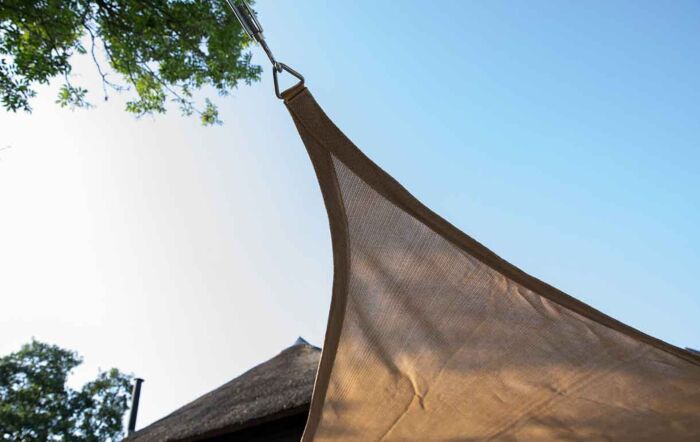 Pacific Lifestyle 5m Triangle Shade Sail Sand