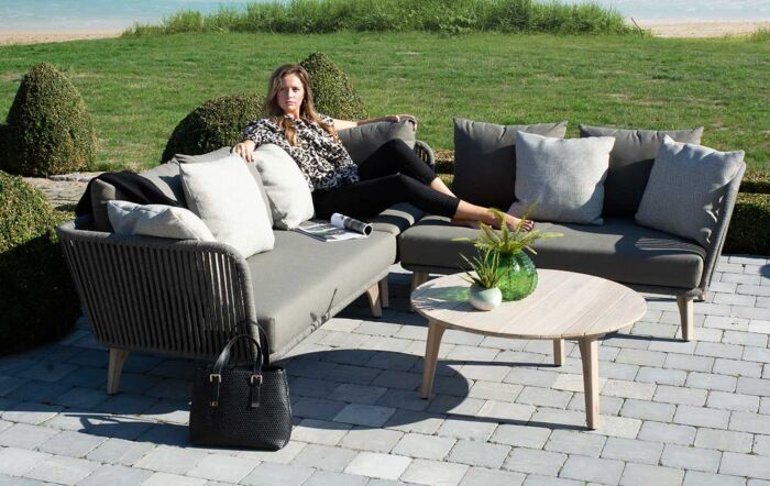 4 Seasons Outdoor Santander Rope Corner Sofa 4 Seasons Outdoor Santander Rope Corner Sofa