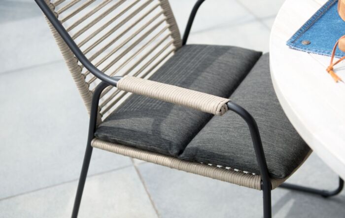 4 Seasons Outdoor Scandic Rope Dining Chair