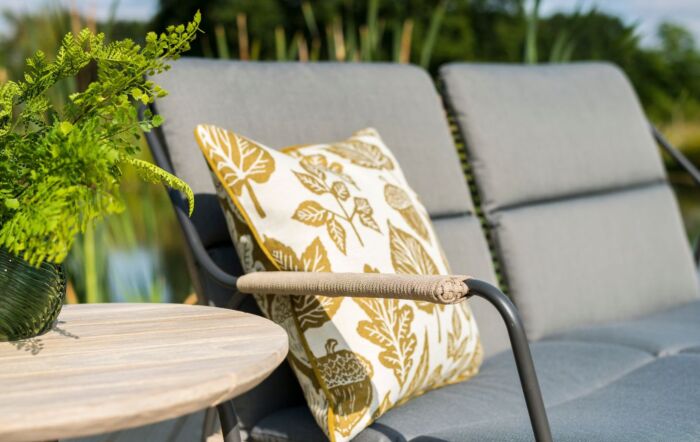 4 Seasons Outdoor Scandic Rope Lounge Bench