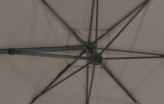 Four Seasons Outdoor Siesta Parasol-No Base-Taupe-3.5 Metre-Round Four Seasons Outdoor Siesta Parasol-No Base-Taupe-3.5 Metre-Round