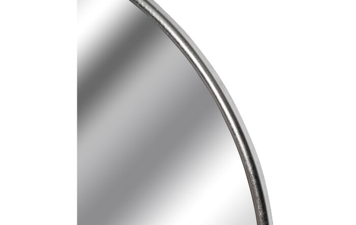 Hill Interiors Silver Foil Large Circular Metal Wall Mirror Hill Interiors Silver Foil Large Circular Metal Wall Mirror