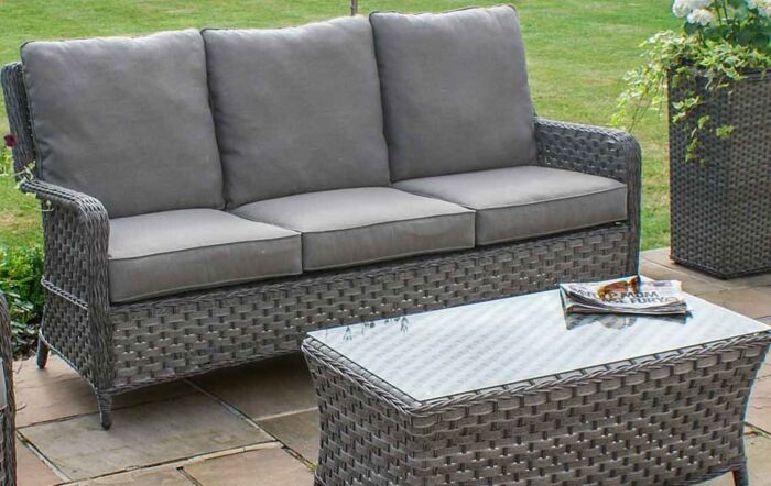 Maze Victoria Large High Back Sofa Set  Maze Victoria Large High Back Sofa Set