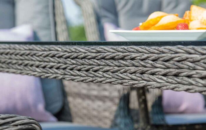 Maze Victoria 8 Seat Rectangle Dining Set with Square Chairs Maze Victoria 8 Seat Rectangle Dining Set with Square Chairs