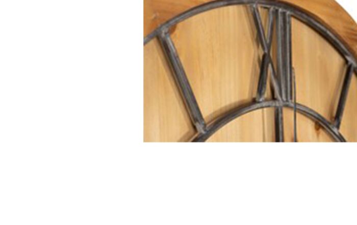 Hill Interiors Williston Wooden Wall Clock Hill Interiors Williston Wooden Wall Clock